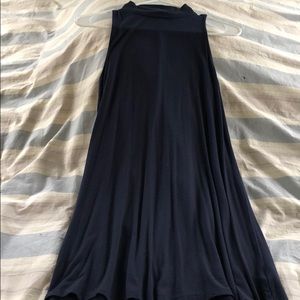 Navy blue dress